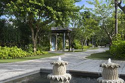 Jumeirah Bali Water Feature and Pathway