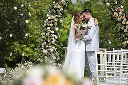 Jumeirah Bali Wedding Couple Altar