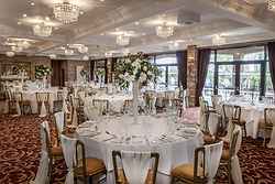 Wedding in the Grand Ballroom at Old Thorns Hotel & Resort in Hampshire
